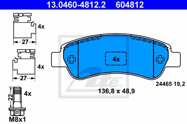 Ate Disk Plo Ice Fiat Zadnje Ducato Jtd