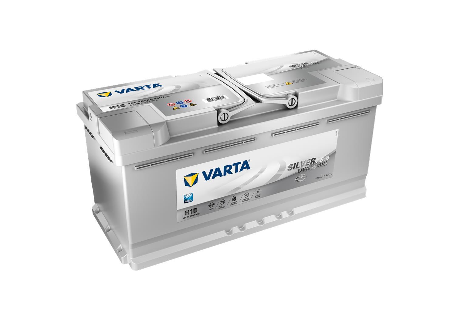 Akumulator VARTA start/stop agm 105Ah D+ 605901095d852 394x175x190 (950A)