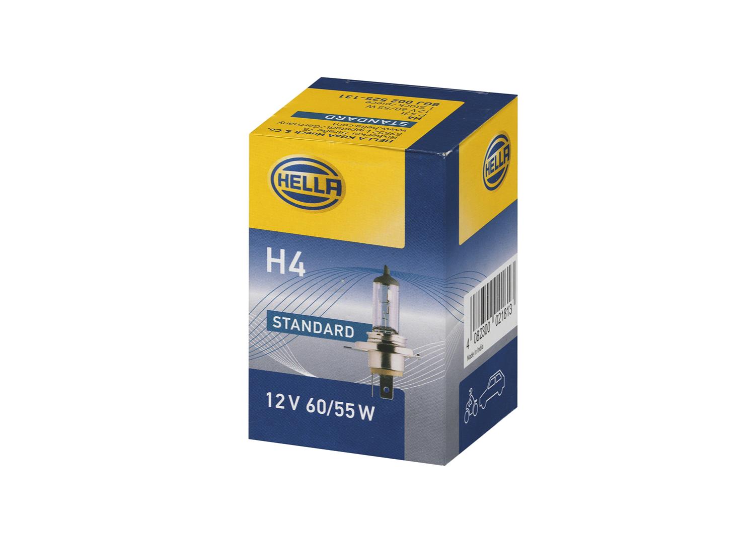 Žarulja HELLA H4 12V 60/55W P43t