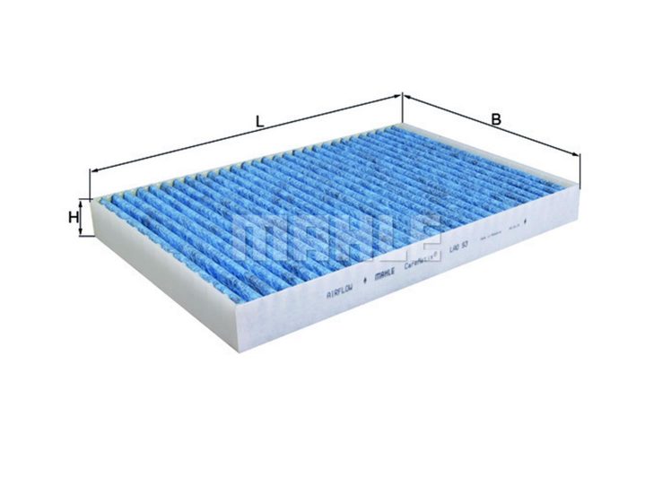 MAHLE filter kabine VW LAO 93 A-6 99-> CareMetix (antialergijski)