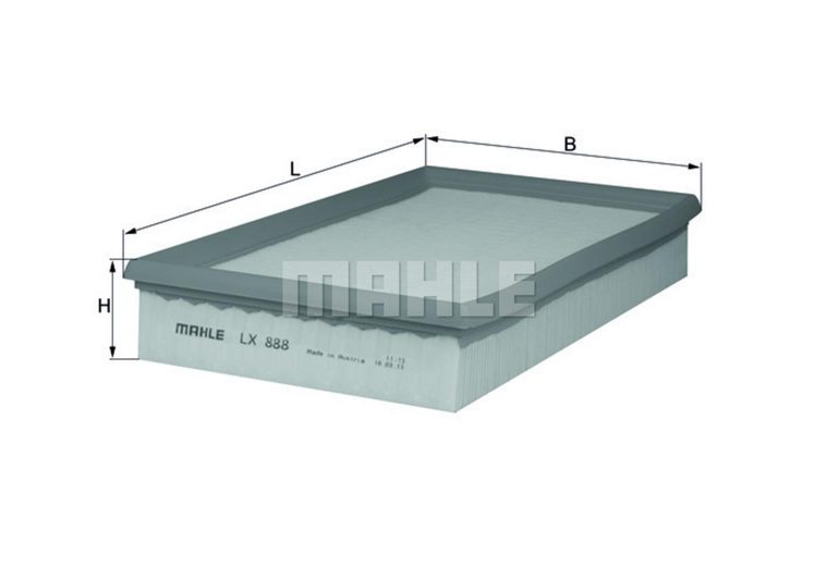 MAHLE filter zraka JAGUAR LX 888 XJ -> 03, XJ 3.2,4.0
