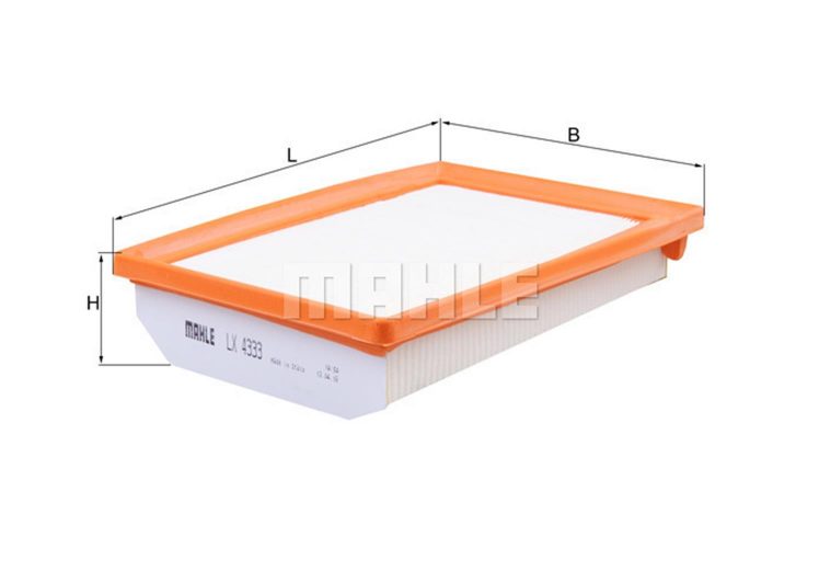 MAHLE filter zraka FIAT LX 4333 TIPO 15-> EURO 6