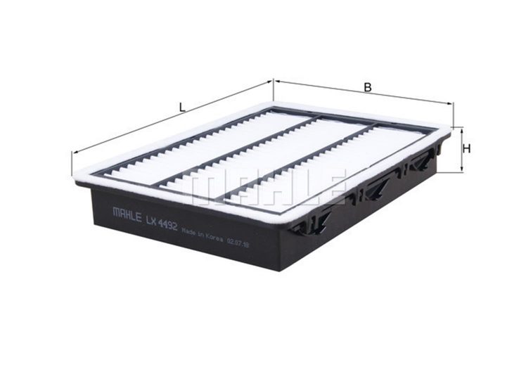 MAHLE filter zraka HYUNDAI LX 4492 TUCSON 1.6 GDI 15->