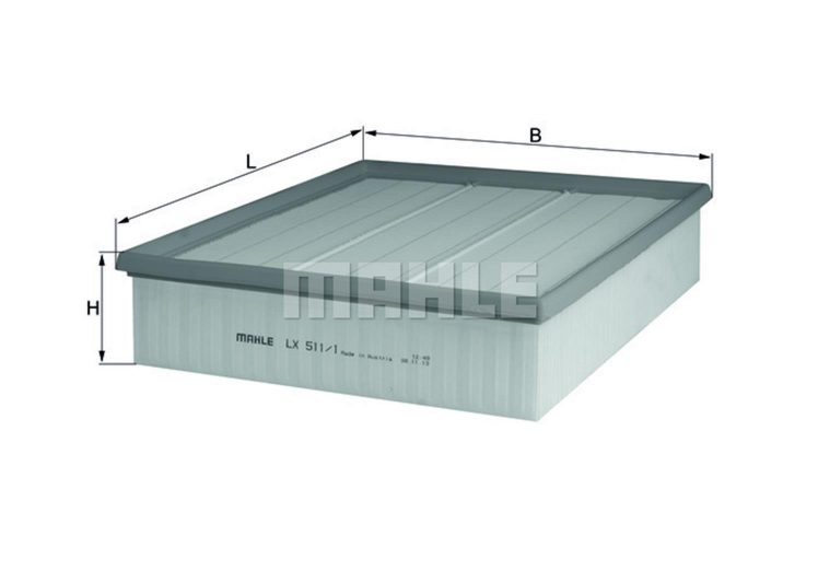 MAHLE filter zraka MB LX 511/1 SPRINTER,LT 28-35 96->