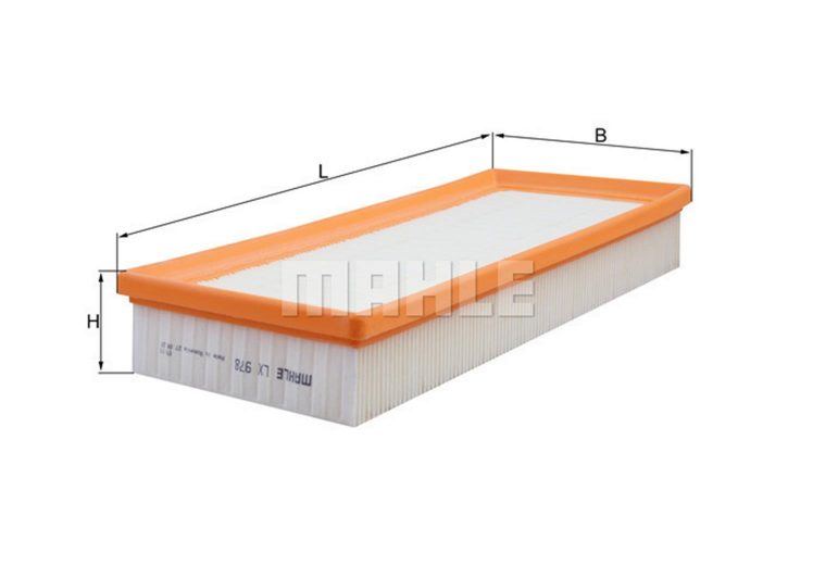 MAHLE filter zraka FORD LX 978 MONDEO 2.0 16V 00->