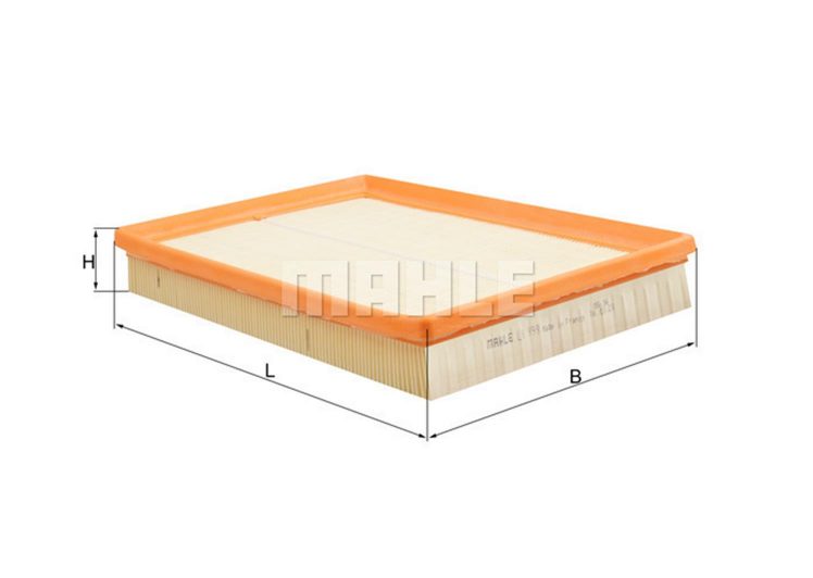 MAHLE filter zraka OPEL LX 999 CORSA C 00->