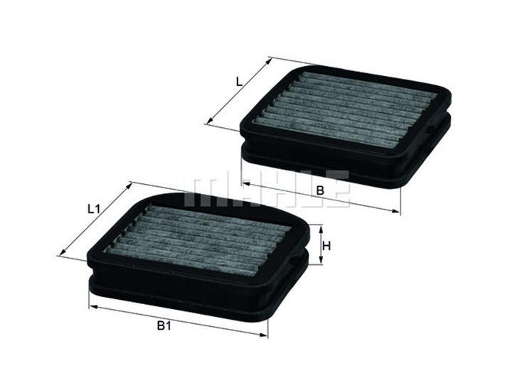 MAHLE filter kabine MB LKK 72/S W210 97->