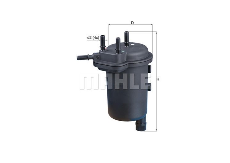 MAHLE filter nafte RENAULT KL 430 CLIO II 1.5DCI 01->