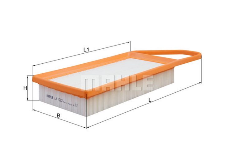 MAHLE filter zraka CITROEN LX 1282 C-1,2,3 1.4HDI 03 ->