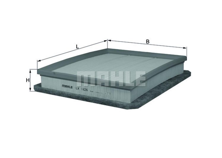 MAHLE filter zraka OPEL LX 1826 ASTRA H 1.7CDTI 04->