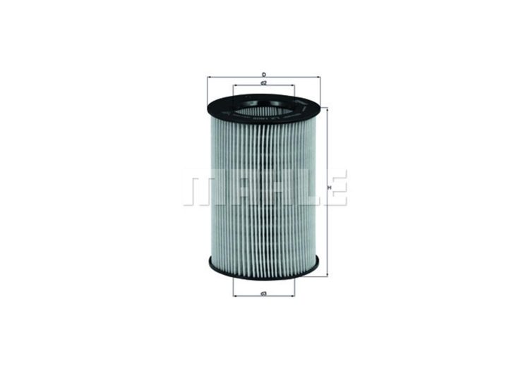 MAHLE filter zraka SMART LX 1805 CITY 0.6 00 ->