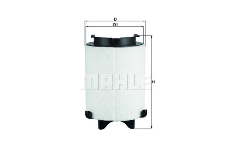 MAHLE filter zraka VW LX 1566/1 GOLF V 2.0FSI,PASSAT 2.0FSI 04->