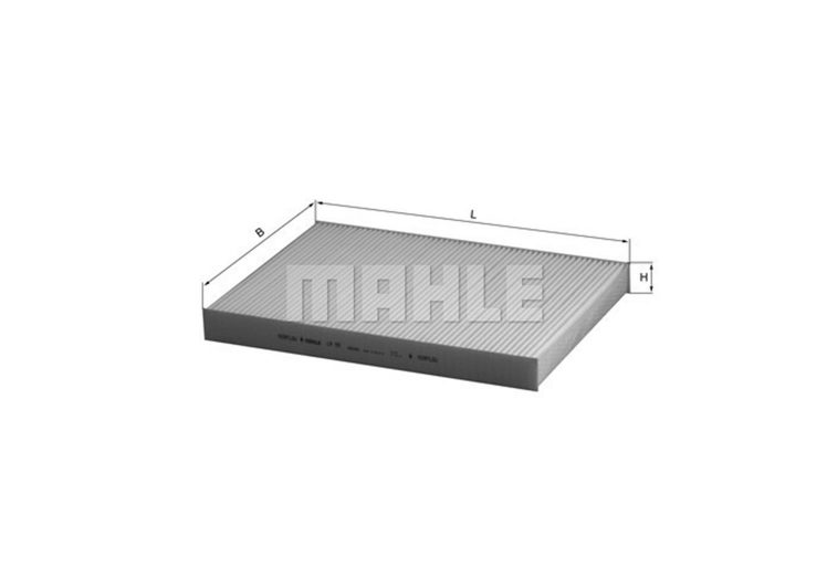 MAHLE filter kabine VW LA 93 A-4 1.8T 1.9TDI 2.5TDI 00->