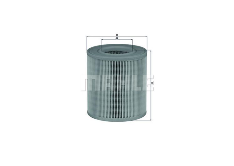 MAHLE filter zraka AUDI LX 1253 A-6 2.0TDI 04->