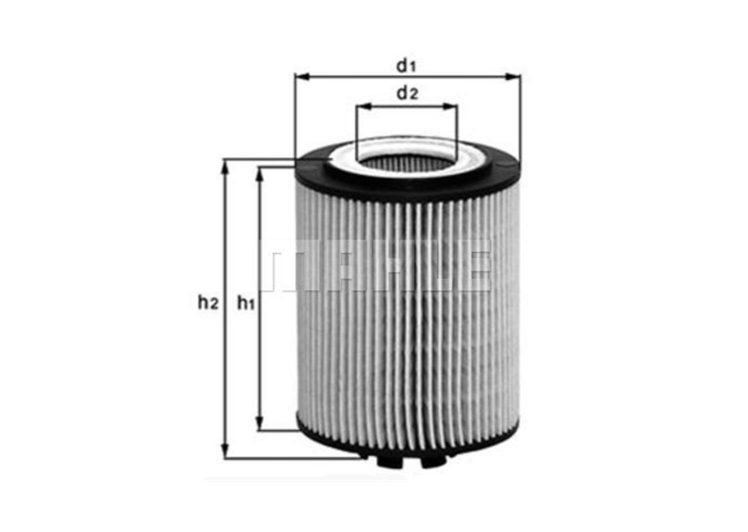 MAHLE filter ulja BMW OX 367D BMW 550I E60 03->
