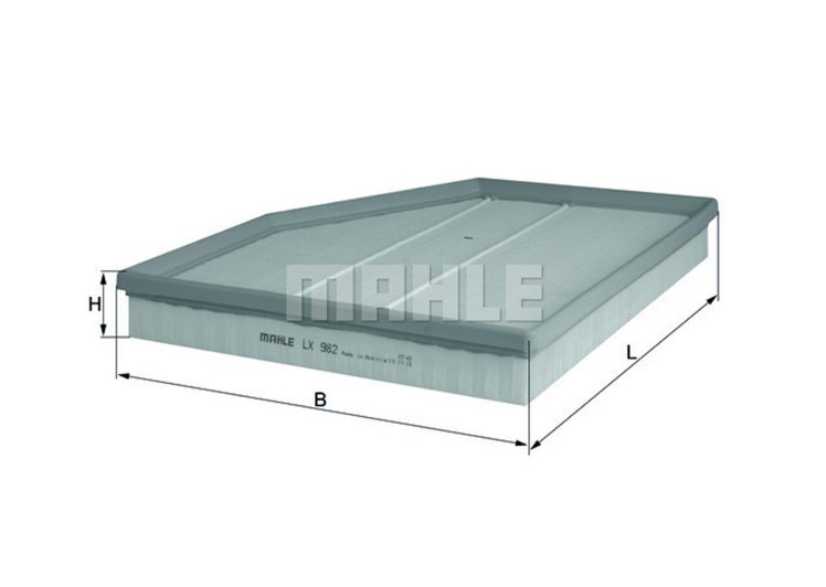 MAHLE filter zraka BMW LX 982 BMW-E60 545I 03->