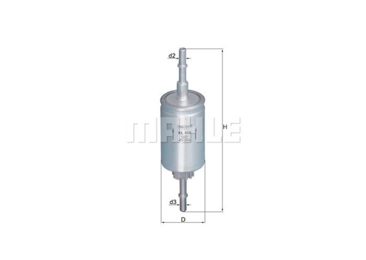 MAHLE filter benzina FORD KL 458 FIESTA 1.4,1.6 16V 01->