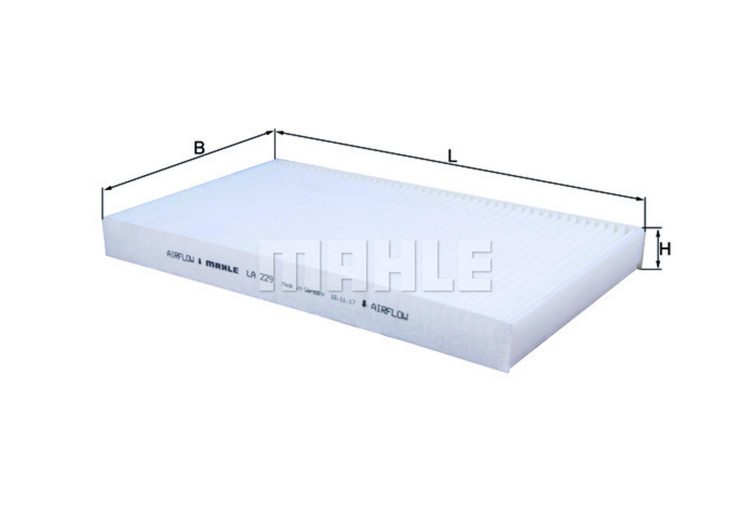 MAHLE filter kabine MB LA 229 VITO,VIANO,SPRINTER 03->