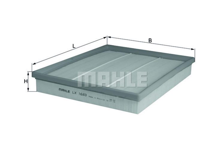 MAHLE filter zraka OPEL LX 1683 ASTRA G 1.7CDTI 00->