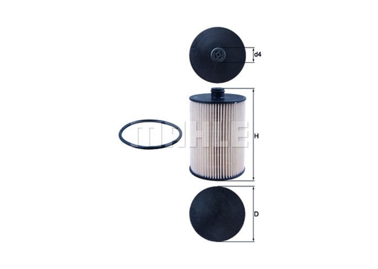 MAHLE filter nafte VOLVO KX 226D S-80 2.4D 06->