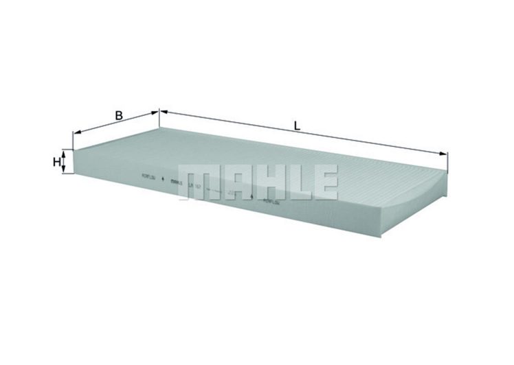 MAHLE filter kabine PEUGEOT LA 167 P-807 02-> ,C-8 02->