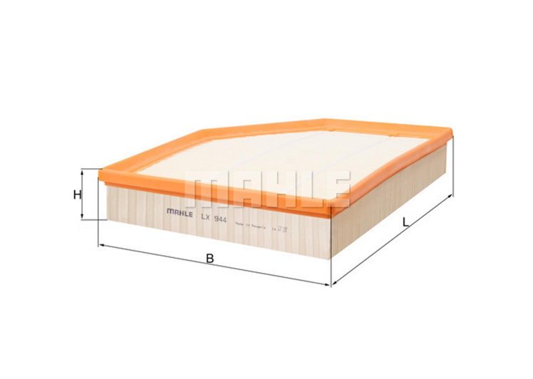 MAHLE filter zraka BMW LX 944 E60,E61 520I 03->