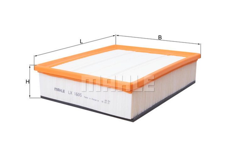 MAHLE filter zraka FORD LX 1605 VOLVO S40,FOC US 2.5ST 05 ->