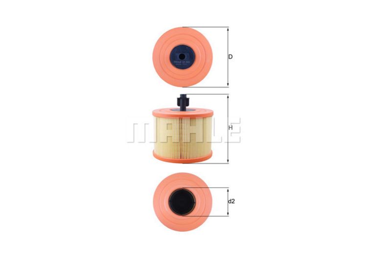 MAHLE filter zraka BMW LX 1035 BMW 325I E90 05->