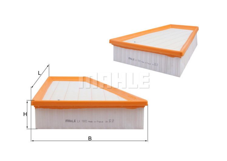 MAHLE filter zraka FORD LX 1885 MONDEO 1.8TDCI 07 ->