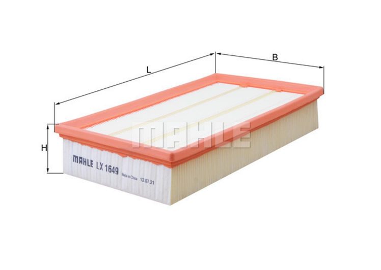 MAHLE filter zraka JAGUAR LX 1649 XJ6 3.0 03->