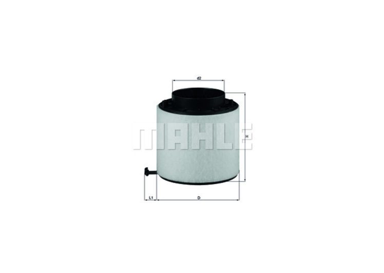 MAHLE filter zraka AUDI LX 2092D A-4 2.7TDI,3.0TDI 07->
