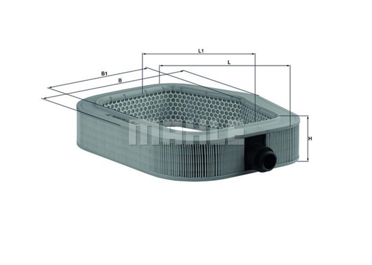 MAHLE filter zraka MB LX 990 MB E300 S124 -> 96