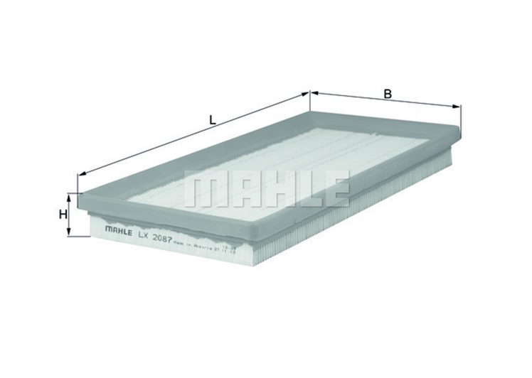MAHLE filter zraka FIAT LX 2087 F-500 1.4 07->