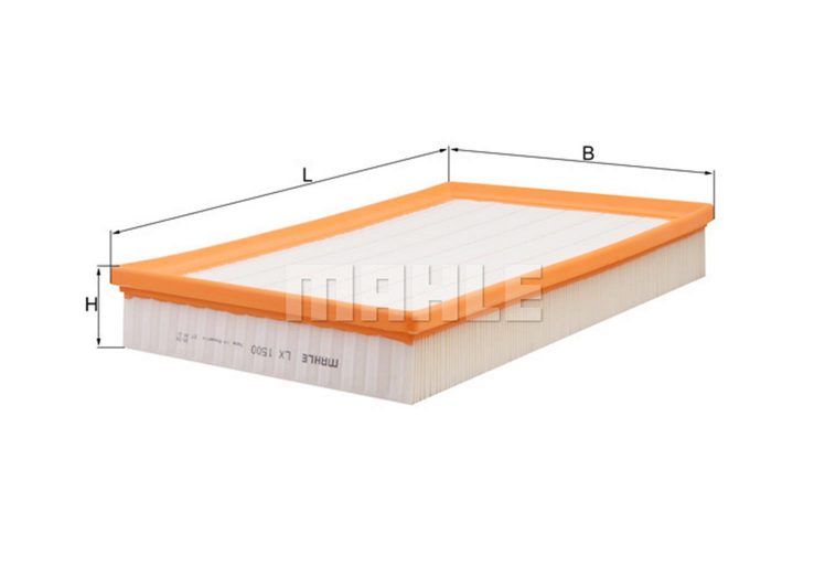 MAHLE filter zraka VW LX 1500 PASSAT,GOLF V 3.2 FSI 05->