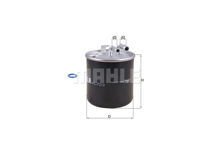 MAHLE filter nafte MB KL 723D ML280,SPRINTER 310CDI 06->