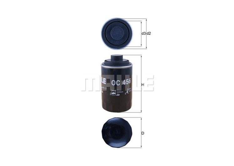MAHLE filter ulja AUDI OC 456 A-3,A-4,A-5,Q-5,VW,SEAT,SKODA TFSI 04->