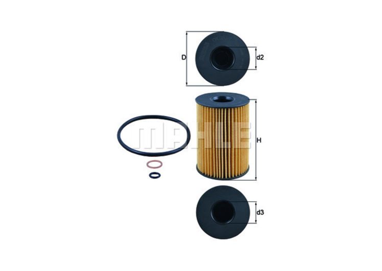 MAHLE filter ulja BMW OX 353/3D/7D 750,760I,X-5,X-6 08->
