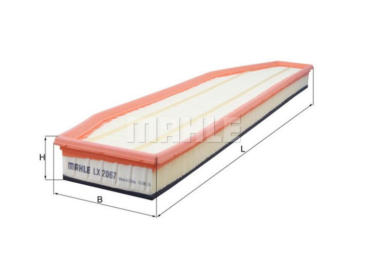 MAHLE filter zraka BMW LX 2067 X-3 1.8D-3.5D 04->
