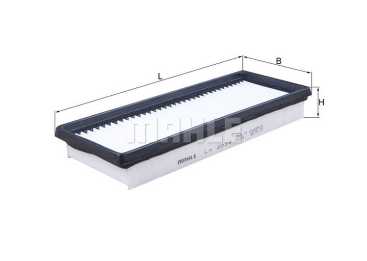 MAHLE filter zraka SMART LX 2034 0.8CDI,1.0 07->