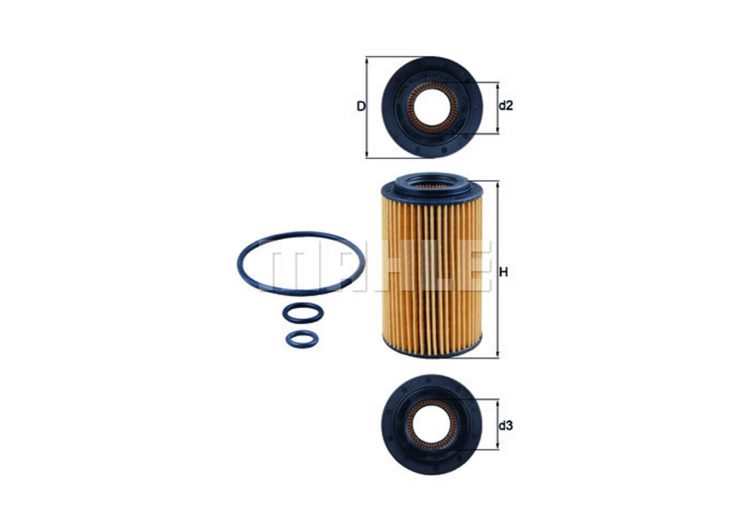 MAHLE filter ulja MB OX 153/7D2 W212 C,E 200-250 CDI 08->