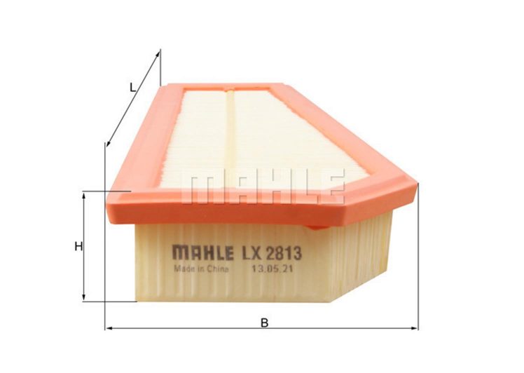 MAHLE filter zraka MB LX 2813 C,E-KLASA 180-250 CGI 07->