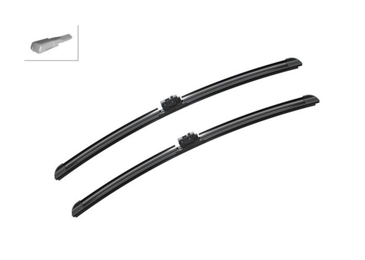 Metlice brisača 550/550mm BOSCH
 3397009843 MB C-CLASS 13-> AEROTWIN # A 843 S