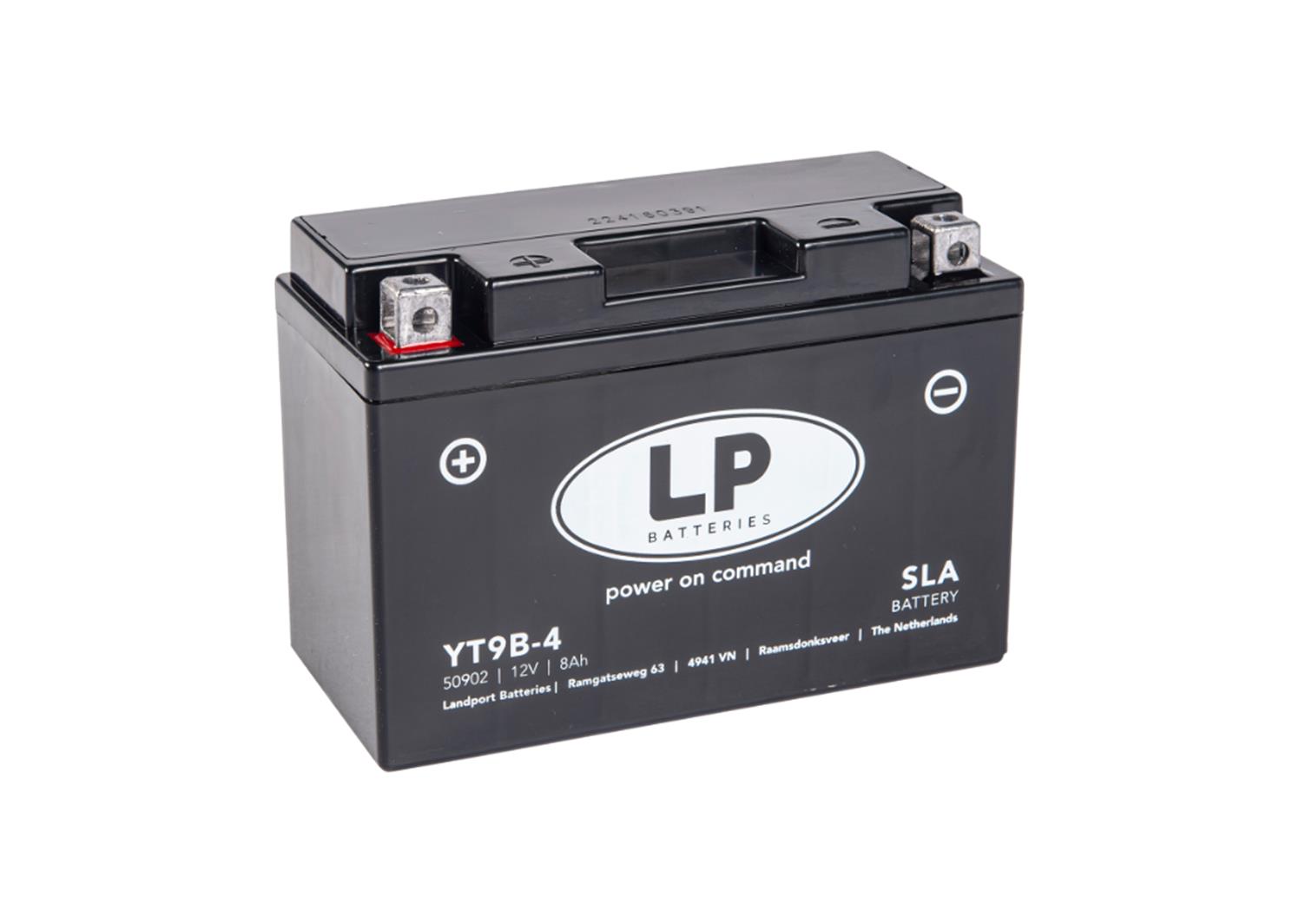 Batterie - Landport - YTX9A-4 - 12V - 9Ah - 120A