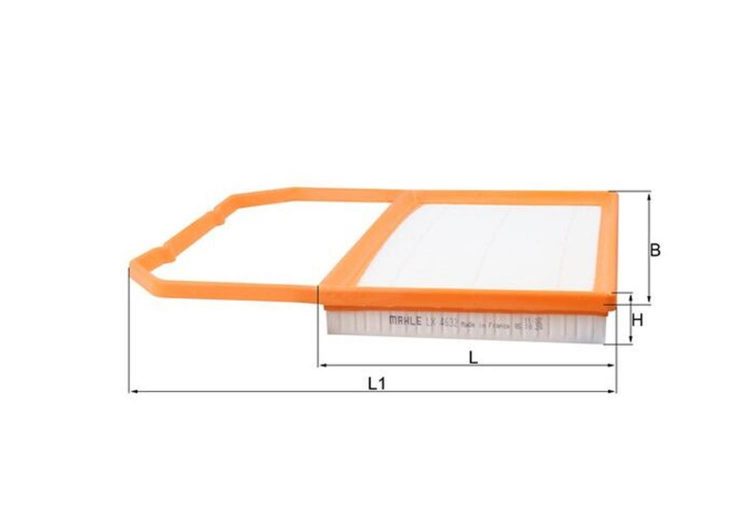 MAHLE filter zraka VW LX4632 POLO 1.0 17 ->