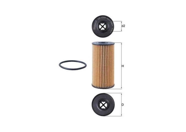 MAHLE filter ulja MB OX1308D A160 D 18->