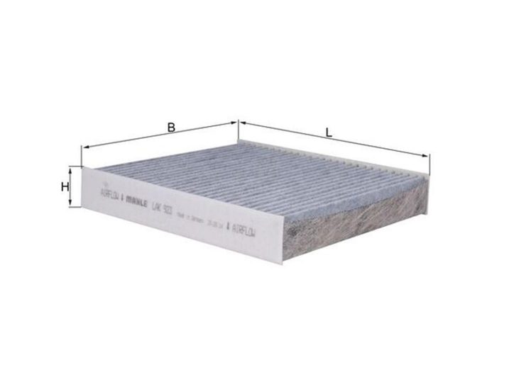 MAHLE filter kabine RENAULT LAK923 CLIO IV 1.2 16V 12->