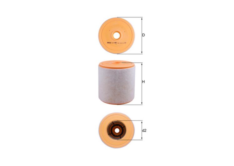 MAHLE filter zraka AUDI LX4961 A7 17->