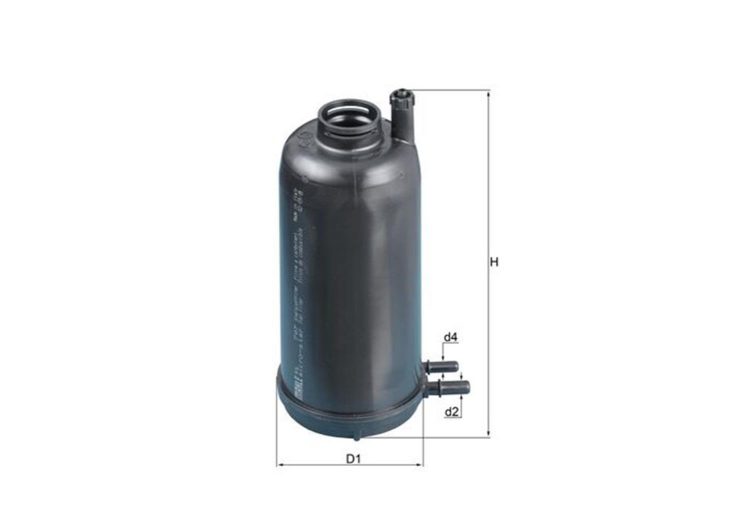 MAHLE filter nafte IVECO KL707 DAILY 35C15 06- >